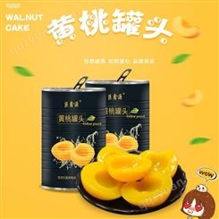 山东罐头厂家 黄桃罐头桃食品巨鑫源工厂直供批发