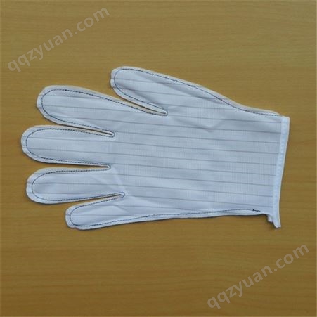 条纹手套 电子厂防尘防护工作手套
