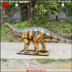 仿真禽龙玻璃钢树脂雕塑公园景区博物馆科普恐龙大型恐龙模型定制厂家