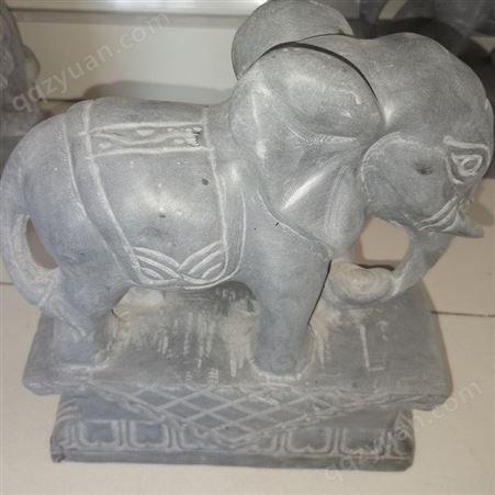 huaxuesddx-66石雕大象 玉石大象雕刻 门口石雕大象摆件一对来图定制