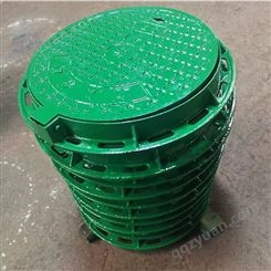 生产出售 复合树脂井盖 树脂雨水井盖 欢迎来电详询 绿化带圆形井盖