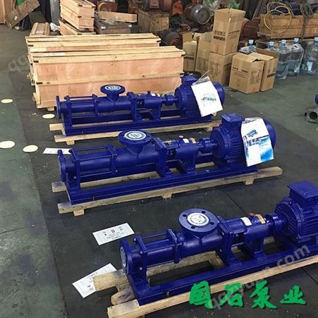 G30-1单螺杆泵  批量定制工业污泥螺杆泵g型