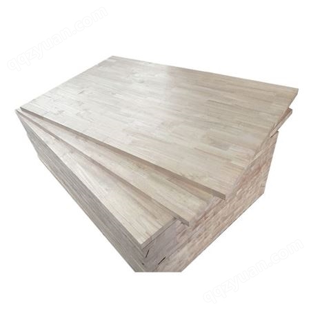 广西红林进口泰国橡胶木指接板aa 多层纯实木电视柜书架集成板材 耐磨可塑性强