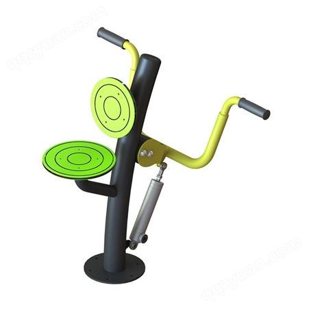 户外小区健身器材大全 双位钟摆器组合双杠扭腰器三位多功能一体训练器