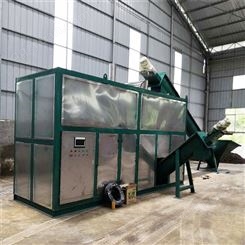 猪粪鸡粪烘干 有机肥发酵设备 养殖场好氧堆肥专业设备