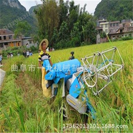YJ-L12丘陵山区平原套种小麦水稻联合收割机 水稻大豆牧草联合收割机