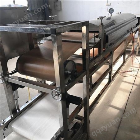 佳元机械 崂山加工地摊凉皮机厂家600型小方型粉皮机紫薯