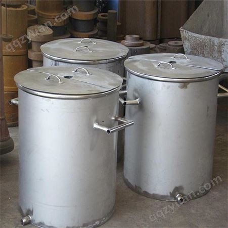 304不锈钢酿酒粮食发酵池 鸿运达 2立方粮食发酵缸 300斤不锈钢活动发酵池