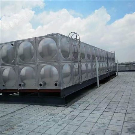 德工设备 福州工业恒温卧式水箱 257立方不锈钢学校机关水箱