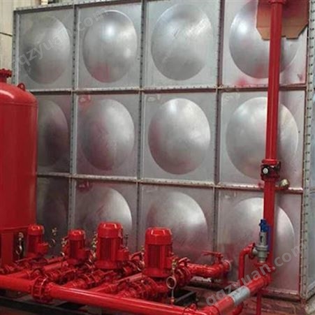 德工设备 淮安定制雨污水一体化泵站 BDF水箱箱泵一体化