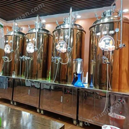 啤酒设备生产厂家_自酿鲜啤设备_啤酒糖化发酵系统报价