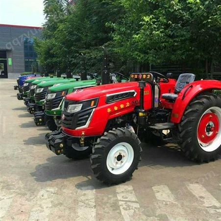 农用大型四驱多缸拖拉机 60马力节能省油低矮型拖拉机 宏富多功能履带拖拉机