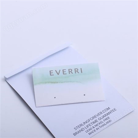 厂家生产供应耳环饰品卡片 首饰包装饰品卡片 欢迎