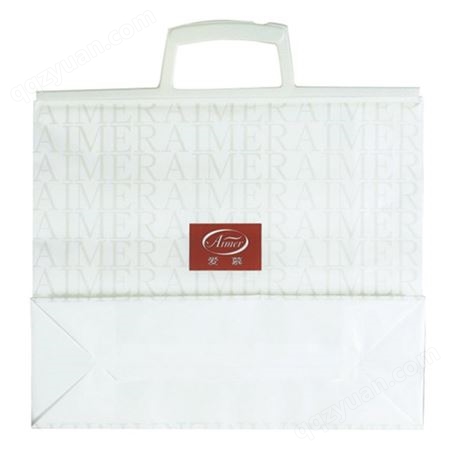 海丰透明四指袋定制PE材质烘焙面包袋平口袋图文教育袋礼品袋定做logo