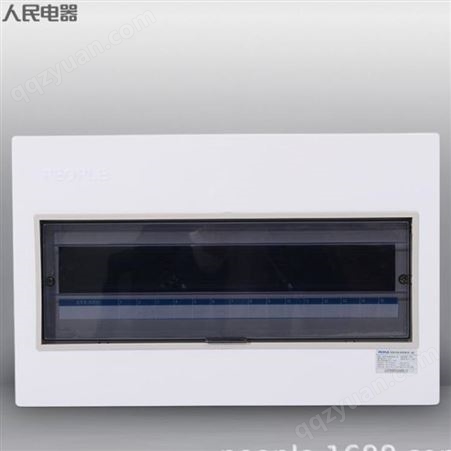 中国人民电器明装照明箱RPZ30 RDPZ30-4M回路0.8家用强电箱