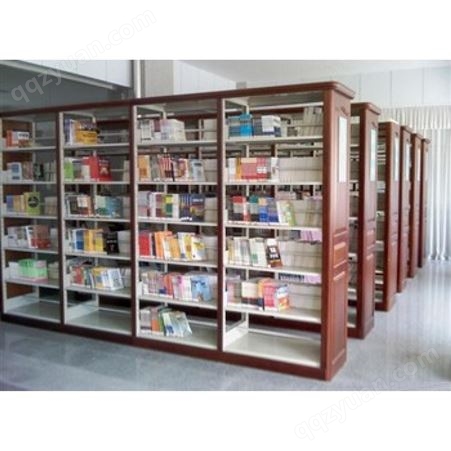 直销钢制书架 阅览室书架 图书馆书架尺寸齐全