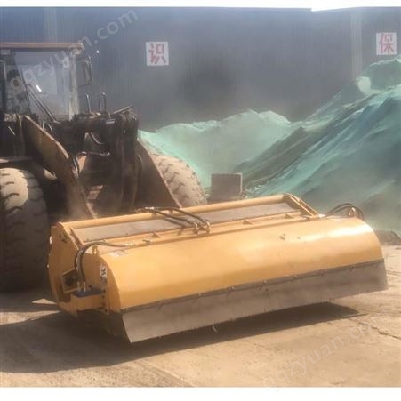 水泥工程场地垃圾清理车 封闭扫地机 驾驶式清扫车吸尘