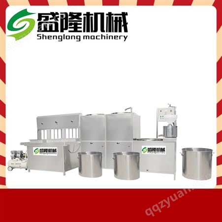 大型豆腐机 气动压榨豆腐机 自动化豆腐机生产线