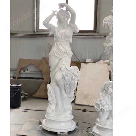 玻璃钢四季女神雕塑 欧式人物雕塑 酒店大厅景观摆件