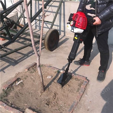 都匀市 手提挖树机 断根移栽挖树机 带土起球挖树铲子