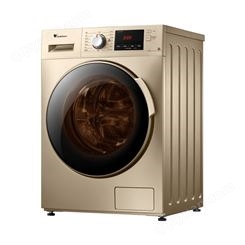 小洗衣机全自动家用10公斤kg变频滚筒式洗脱一体高温杀菌
