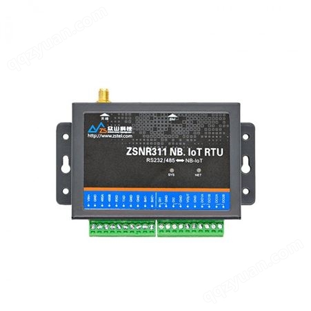 :ZSNR311众山NBIOT无线RTU|DIDO开关量采集模块|485串口数据透传|ZSNR311