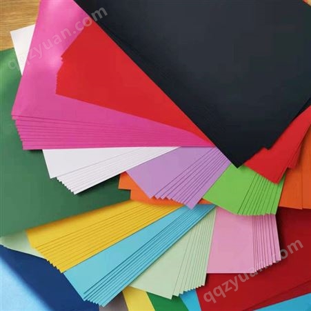 彩色卡纸手工硬卡纸实心原纸采用木浆白卡齐心品质可靠