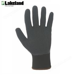雷克兰劳保手套耐磨防滑耐油工作手套浸胶手套防护手套7-2506