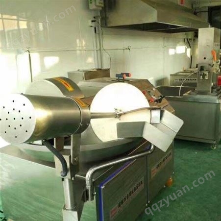 中国台湾烤肠加工方法  烤肠斩拌机  全套中国台湾烤肠设备生产厂家选金博威