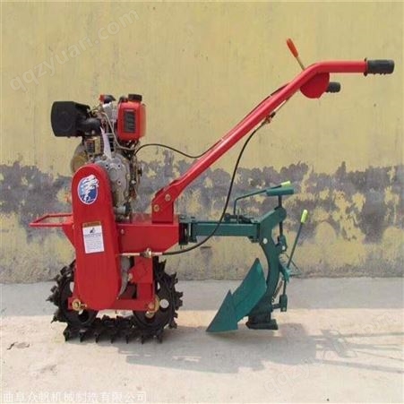  柴油动力小型松土翻地机 果园大棚耕地机 操作轻便