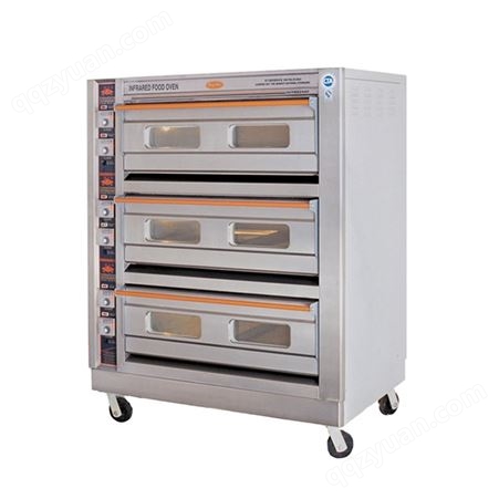 郑州恒联烤箱商用PL-2/PL-4/PL-6单层2层3层大型面包烘焙设备电烘炉