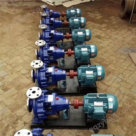 化工泵厂家 IH型单级单吸耐腐蚀离心泵IH50-32-160型石油、化工、电力化工泵