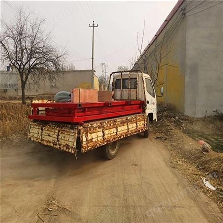 浙江湖州建筑工程车辆高压洗车平台 自动感应80吨洗车机