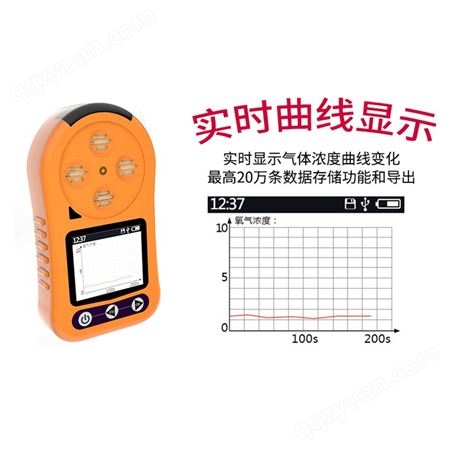 臭氧检测仪 便携式O3浓度检测仪 便携式臭氧气体传感器