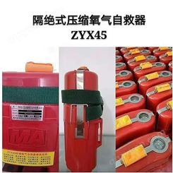自救压缩氧自救器 ZYX45分钟压缩氧自救器 重量轻呼吸器