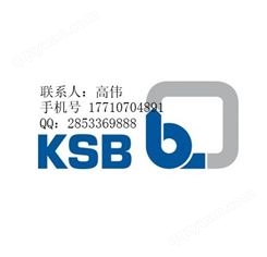 KSB代理商-认准德诺伊流体科技 正规的KSB代理商 原装 等您抢购