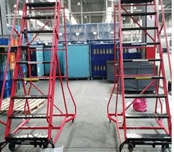 金锚梯具 拆装式可移动平台作业梯HB4915G工厂 仓库用