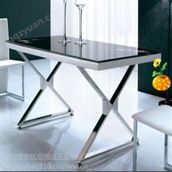 订制欧式桌子 简约圆几边几白烤漆家具不锈钢茶几边几