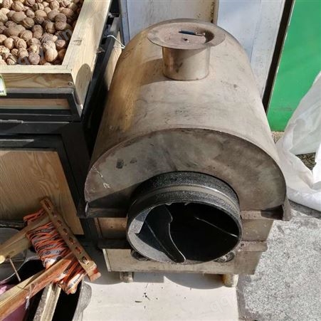 坚果炒货机 牧泰加工生产 不锈钢炒料机 商用滚筒翻炒机