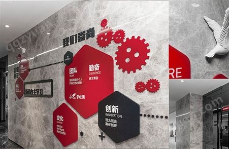 南京企业文化墙设计 公司形象墙制作  亮盾广告 员工风采墙