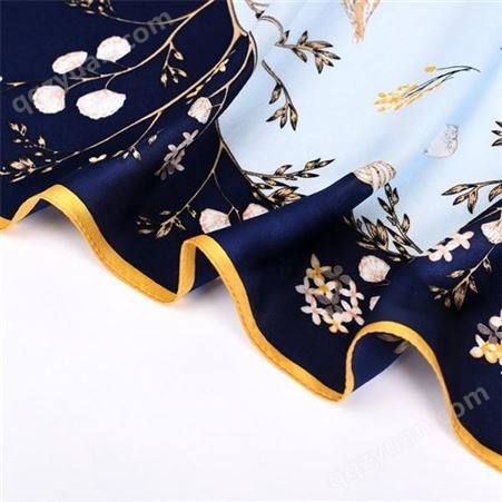 真丝丝巾 空姐职业小丝巾 支持定制 和林服饰