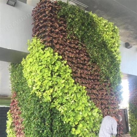 仿真植物墙做法