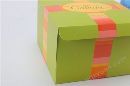 定制折叠蛋糕盒 定制手提蛋糕包装盒 美尔包装承接生产烘焙包装盒 定制LOGO设计