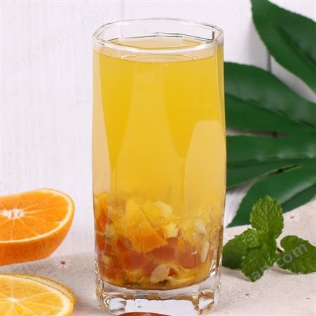西安本地奶茶原料甜橙果浆 全国包邮 欢迎咨询