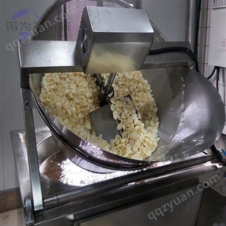 薯片油炸锅NV-800 小型油炸机设备 诺为尔制造产量高