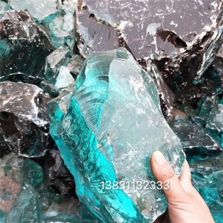 上海玻璃块 大块玻璃块雕刻用玻璃块 玻璃块价格玻璃砂