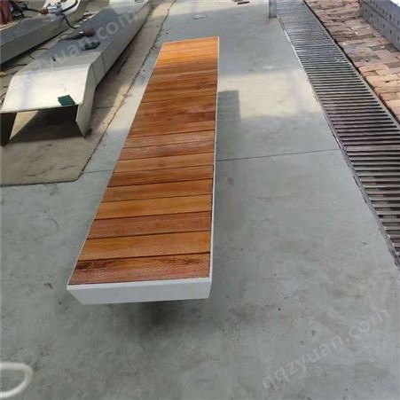 公园小区广场厂家定制产品塑木实木坐凳