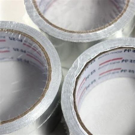 隔热铝箔胶带5cm 耐高温阻燃胶带生产厂家 保温材料用胶带