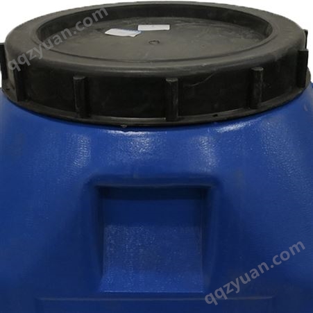 塑料桶 厚 50L 塑料酵素桶带盖加厚塑料桶大储水桶 蓝色加厚（5个装）