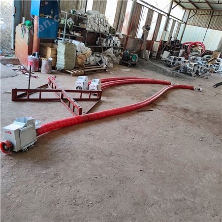 无轴软绞龙吸粮机效率快 软管锰钢4-20米抽粮机 吸粉煤灰输送机